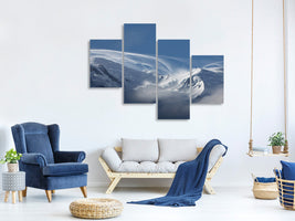 modern-4-piece-canvas-print-snow-landscape