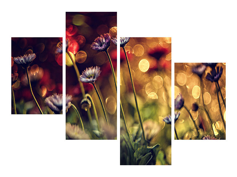 modern-4-piece-canvas-print-summer-flowers