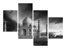 modern-4-piece-canvas-print-the-banks-of-the-jamuna-river