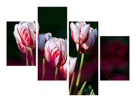 modern-4-piece-canvas-print-the-beauty-of-the-tulips