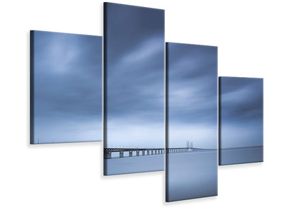 modern-4-piece-canvas-print-the-bridge