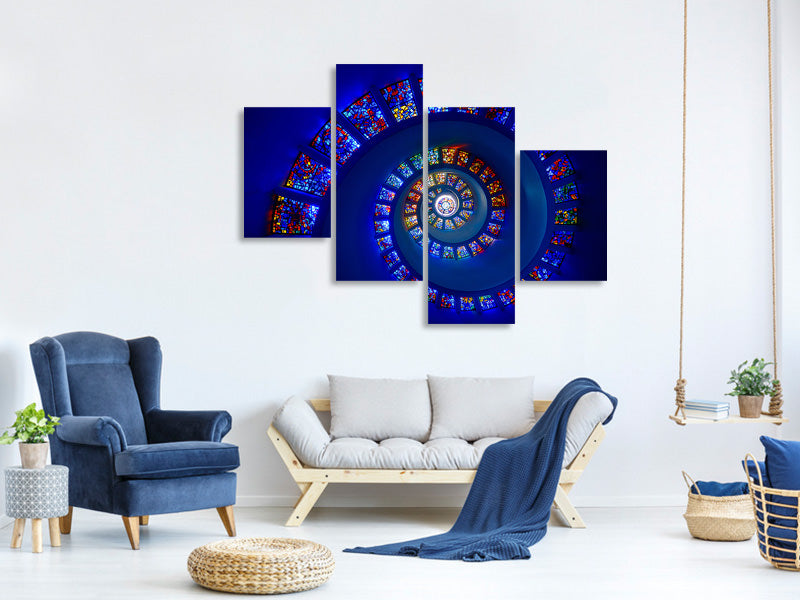 modern-4-piece-canvas-print-the-glory-window