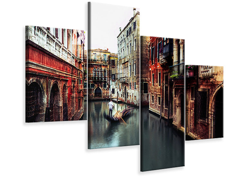 modern-4-piece-canvas-print-the-gondolier