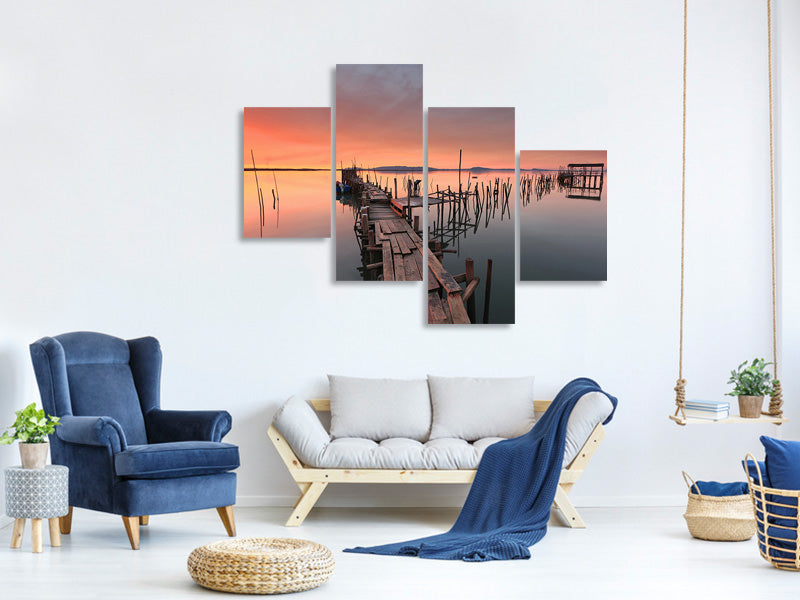 modern-4-piece-canvas-print-the-last-light