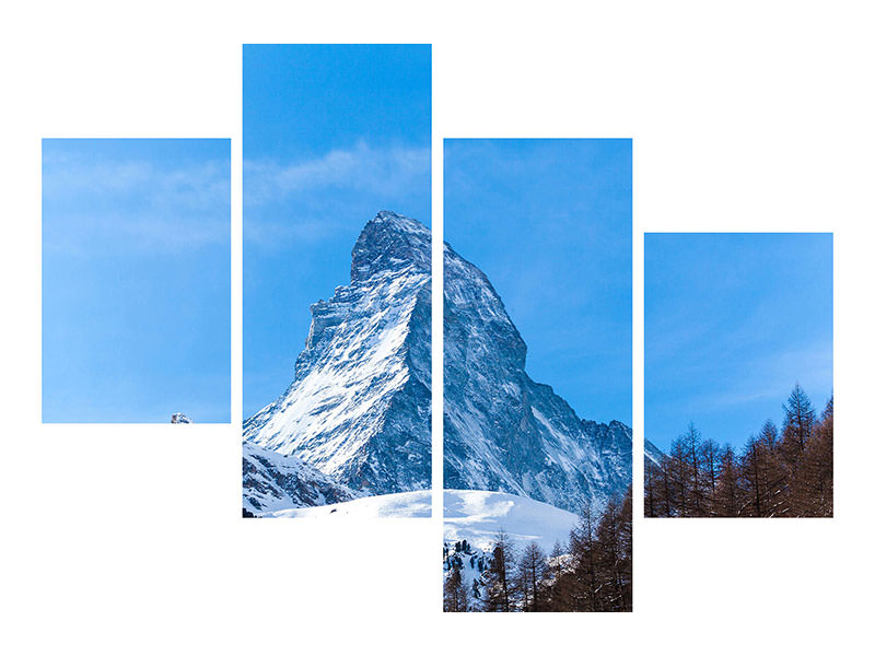 modern-4-piece-canvas-print-the-majestic-matterhorn