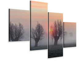 modern-4-piece-canvas-print-the-shadow-of-time