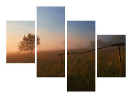 modern-4-piece-canvas-print-the-summer-field