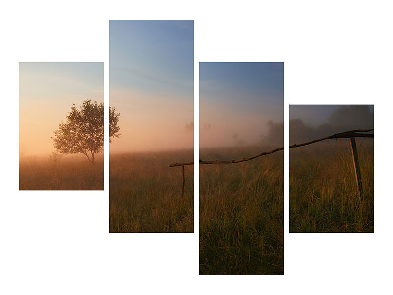 modern-4-piece-canvas-print-the-summer-field