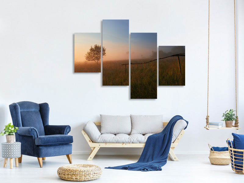 modern-4-piece-canvas-print-the-summer-field