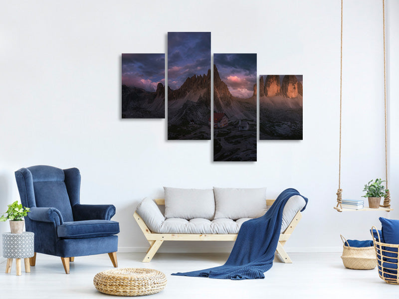 modern-4-piece-canvas-print-tre-cime