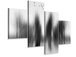 modern-4-piece-canvas-print-tree-architecture