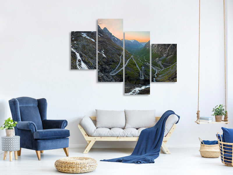 modern-4-piece-canvas-print-trollstigen