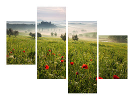 modern-4-piece-canvas-print-tuscan-spring