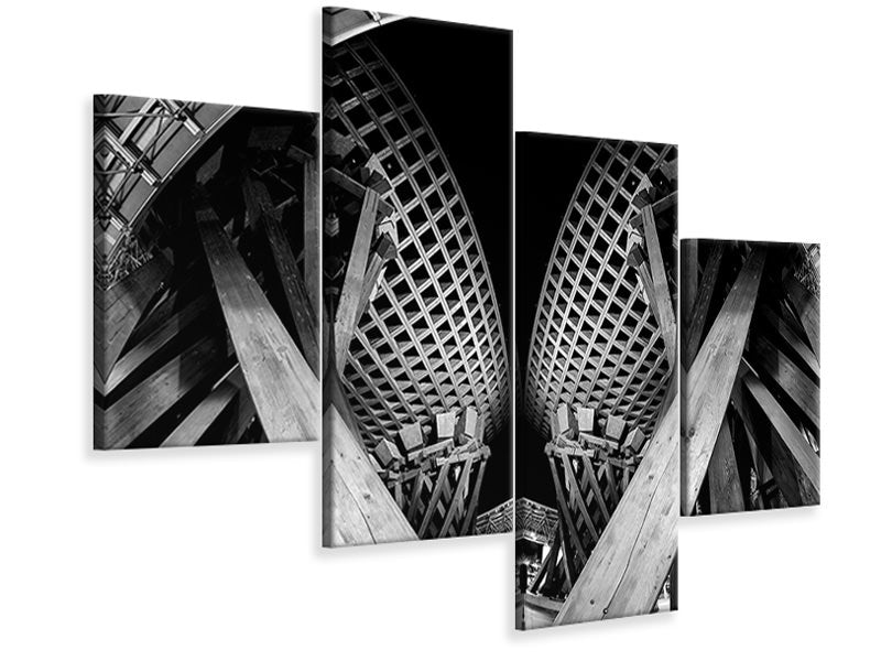 modern-4-piece-canvas-print-twist-gate