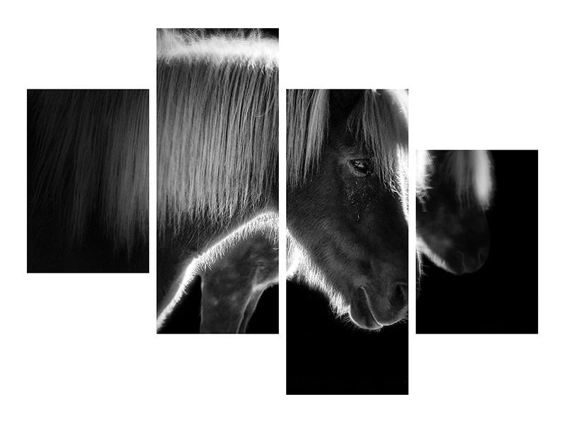 modern-4-piece-canvas-print-two-beautiful-horses