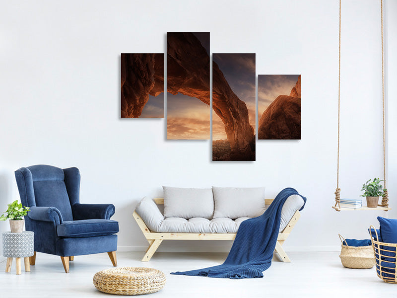 modern-4-piece-canvas-print-una-ventana-al-norte