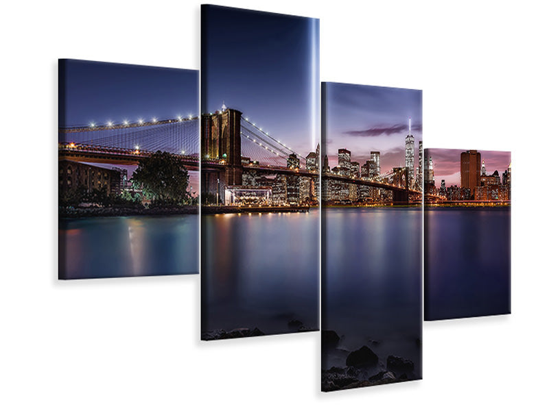 modern-4-piece-canvas-print-unforgettable