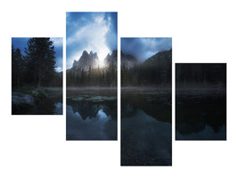 modern-4-piece-canvas-print-untitled-xvi