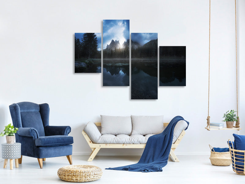 modern-4-piece-canvas-print-untitled-xvi
