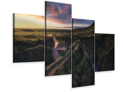 modern-4-piece-canvas-print-untitled-xxvi
