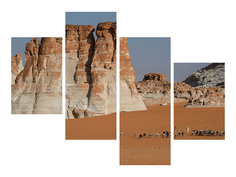 modern-4-piece-canvas-print-untitled-xxxiv