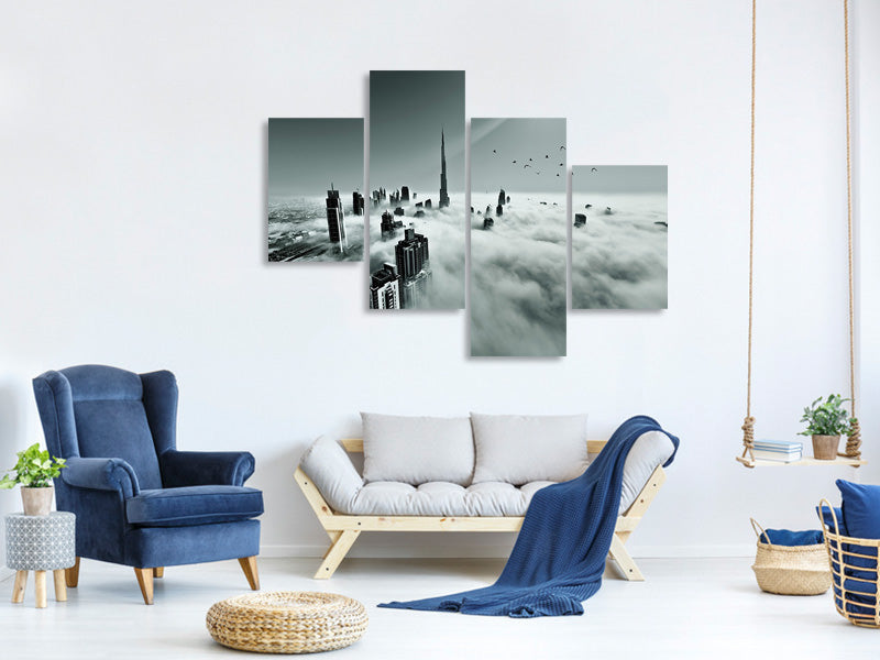 modern-4-piece-canvas-print-up-up-and-above