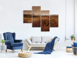 modern-4-piece-canvas-print-volcanic-landscape-in-the-morning-fog