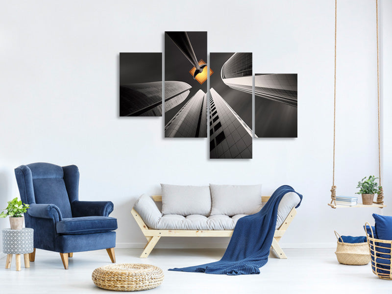 modern-4-piece-canvas-print-warm-hopes