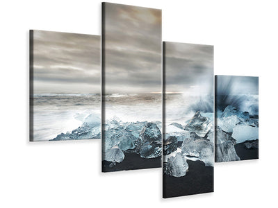 modern-4-piece-canvas-print-water-and-ice