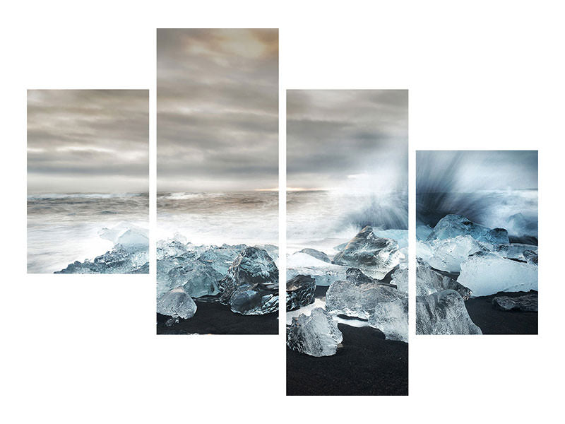 modern-4-piece-canvas-print-water-and-ice