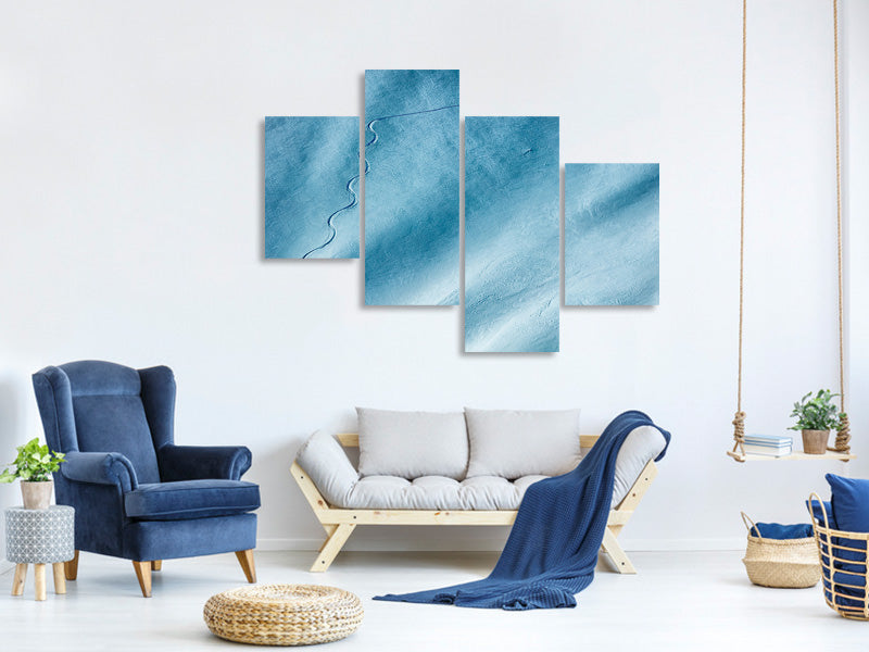 modern-4-piece-canvas-print-wave-ii