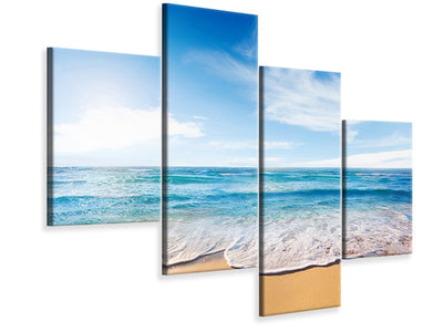 modern-4-piece-canvas-print-waves-in-the-sand