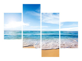 modern-4-piece-canvas-print-waves-in-the-sand