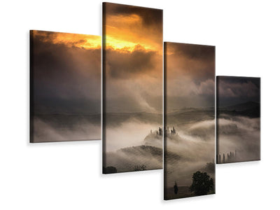modern-4-piece-canvas-print-waves-of-fog