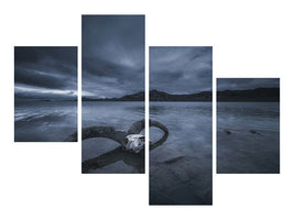 modern-4-piece-canvas-print-white-bone-beach