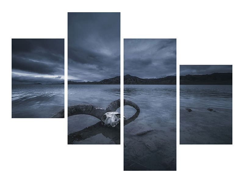 modern-4-piece-canvas-print-white-bone-beach