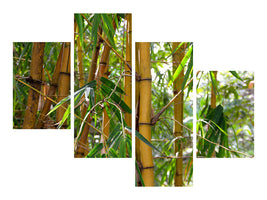 modern-4-piece-canvas-print-wild-bamboo