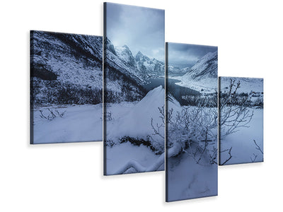 modern-4-piece-canvas-print-winter-is-coming-a