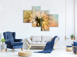 modern-4-piece-canvas-print-xxl-dandelion