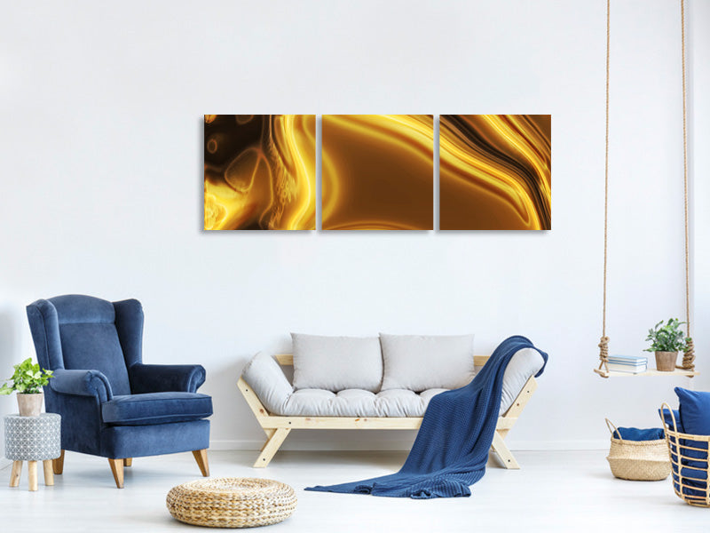 panoramic-3-piece-canvas-print-abstract-liquid-gold