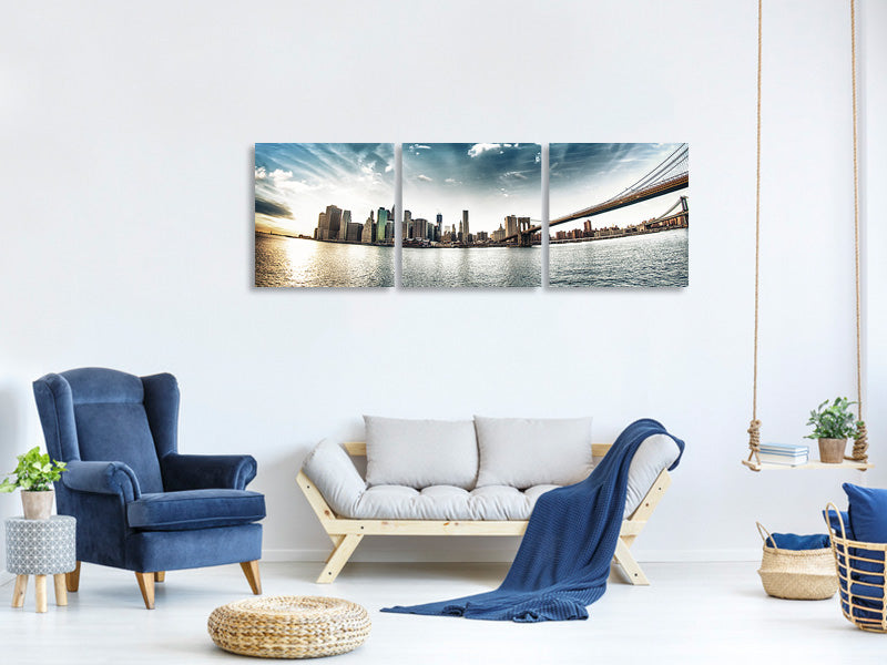 panoramic-3-piece-canvas-print-brooklyn-bridge-from-the-other-side