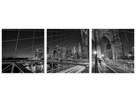 panoramic-3-piece-canvas-print-brooklyn-bridge-lights