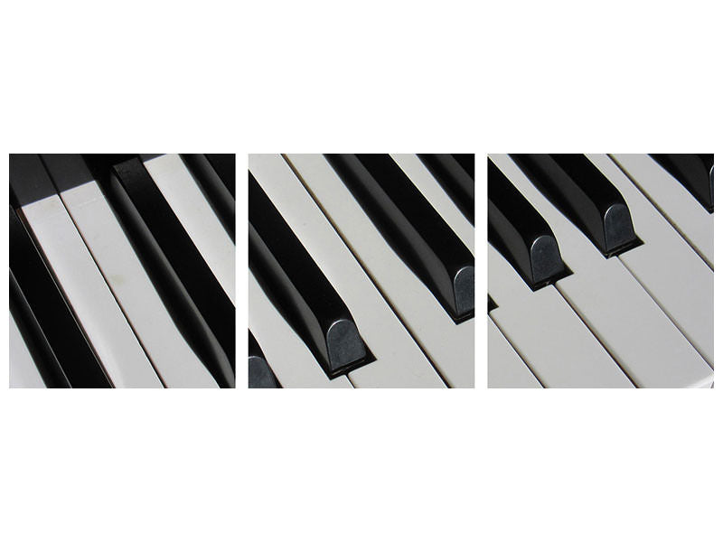 panoramic-3-piece-canvas-print-close-up-piano