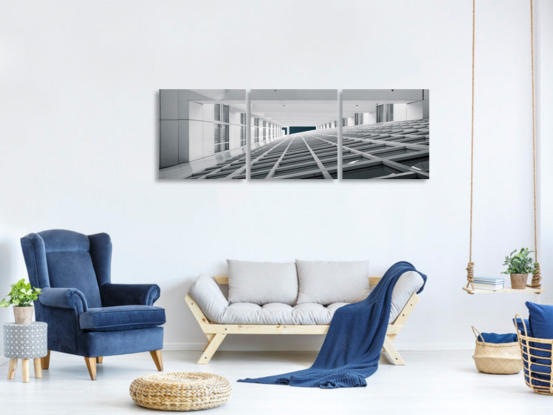 panoramic-3-piece-canvas-print-corridors-of-power