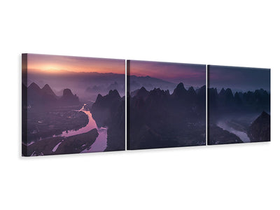 panoramic-3-piece-canvas-print-damian-shan
