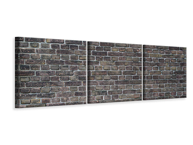 panoramic-3-piece-canvas-print-dark-clinker-stones