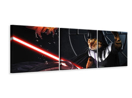 panoramic-3-piece-canvas-print-darth-sushi