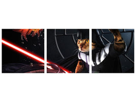 panoramic-3-piece-canvas-print-darth-sushi