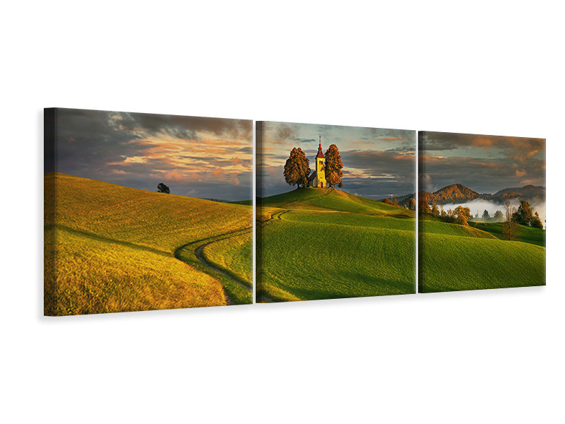 panoramic-3-piece-canvas-print-evening-light-ii