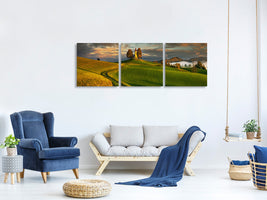 panoramic-3-piece-canvas-print-evening-light-ii